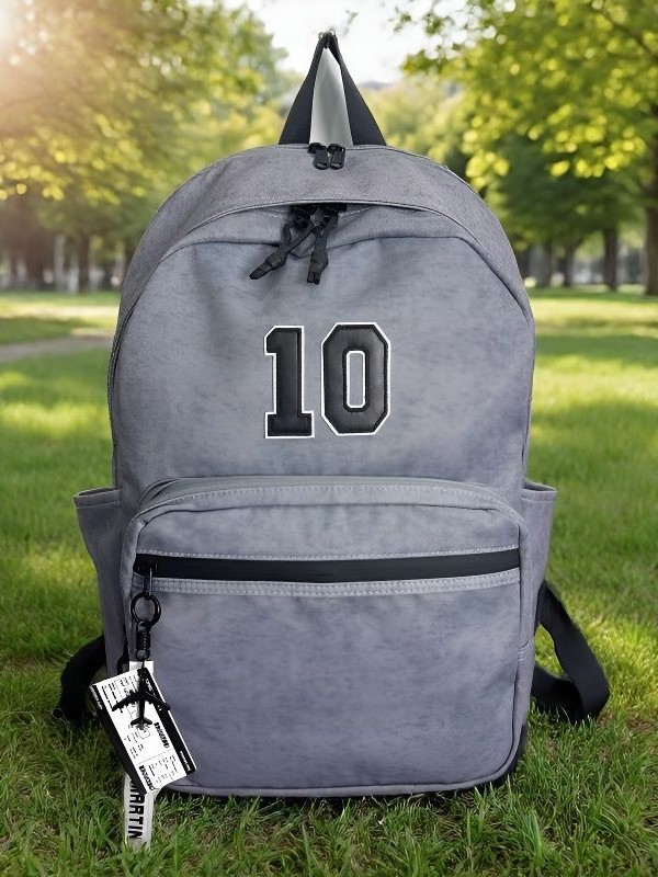 Mochila Escolar de Gran Capacidad de Poliéster Impermeable, Transpirable para Escuela Secundaria