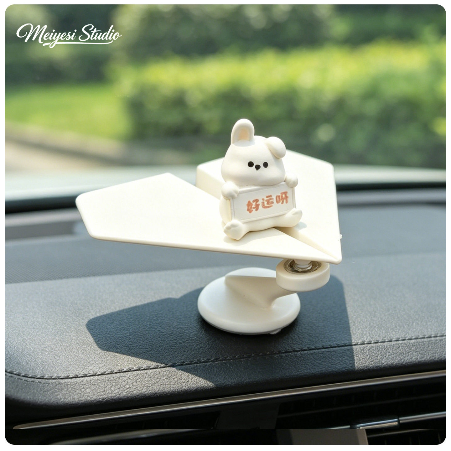 Crayón nuevo avión giratorio 2026 nuevo automóvil adorable joyería de dibujos animados decoración de curación descompresión