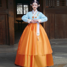 韩服朝鲜族成人演出服民族服舞蹈服表演服年会演出服套装新款春季