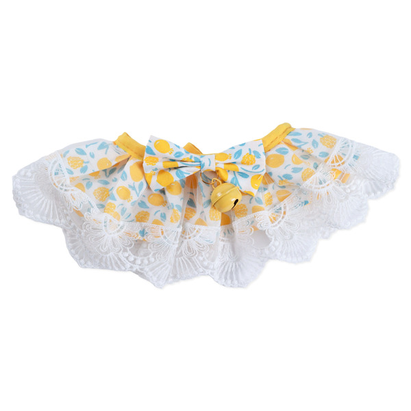 Eating bib with bow