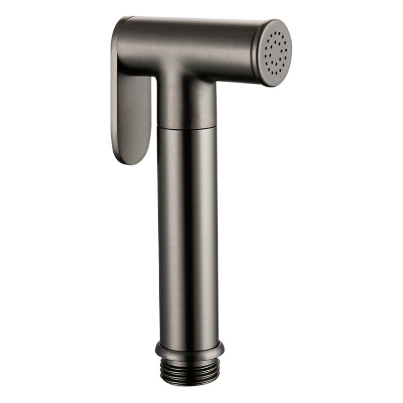 Пистолет Серый полностью медный пистолет-распылитель для унитаза смывной смеситель для унитаза насадка для душа смеситель для умывальника для душа
