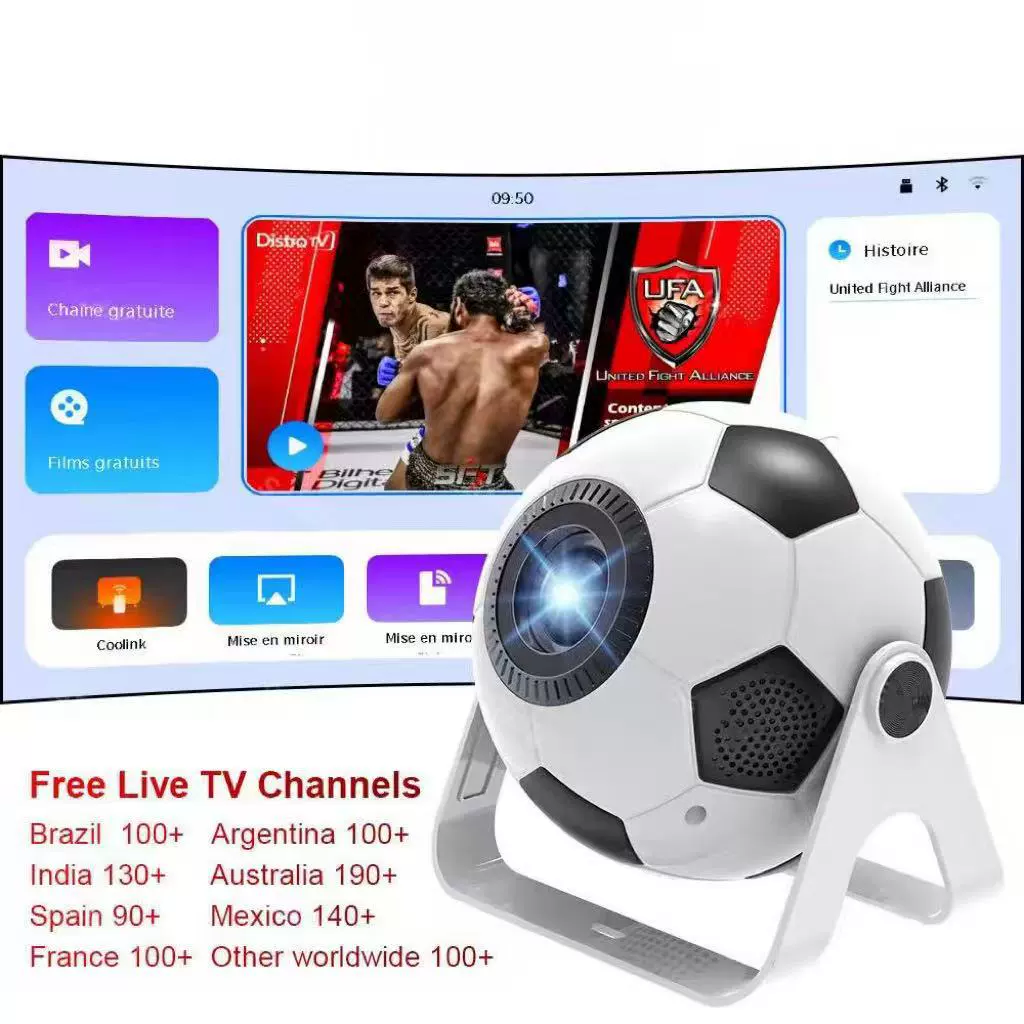 Проектор HY300 Pro, портативное декодирование 4K, Wi‑Fi6 и Bluetooth, 160 ANSI люмен