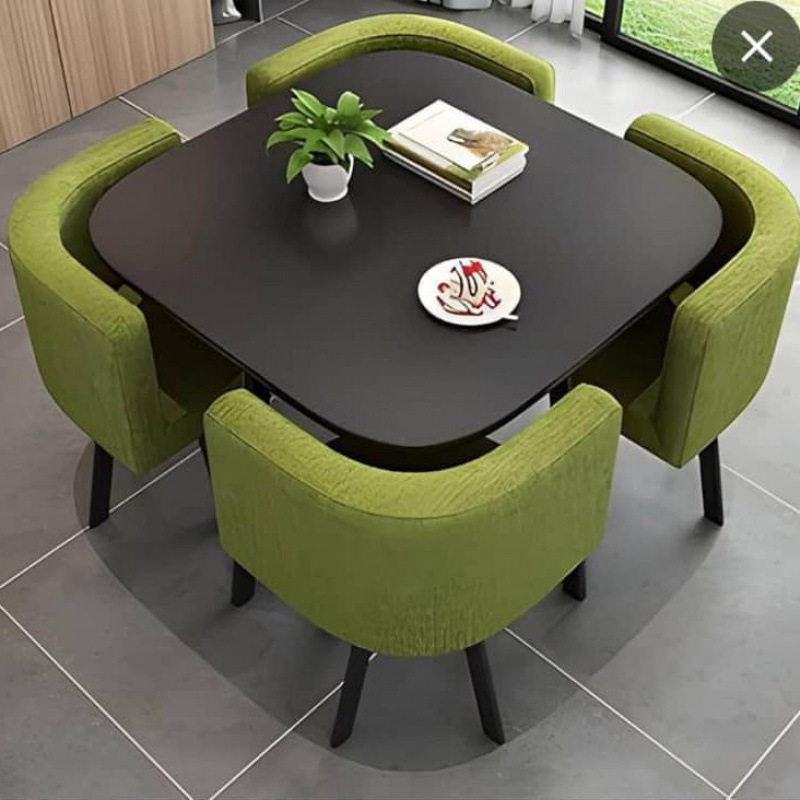 Mesa de negociación cuadrada simple, mesa de negociación, sala de estar, mesa de reunión, recepción casual, mesa redonda
