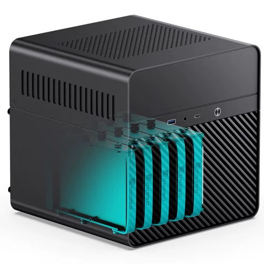 乔思伯 (JONSBO) N2 chassis aluminum shell NAS chassis ITX version supports compartment structure