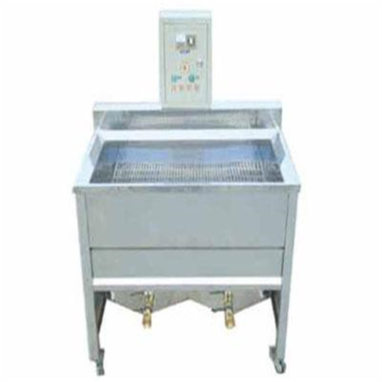 Freidora de burbuja de tofu pequeña máquina automática de barra de frita de alimentos de ocio línea de ensamblaje de fritura