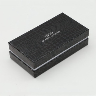 Watch Box Touch Paper Watch Box High-End Imitation Leather Watch Box Belt Watch Packaging Box Printed Logo Watch Gift Box