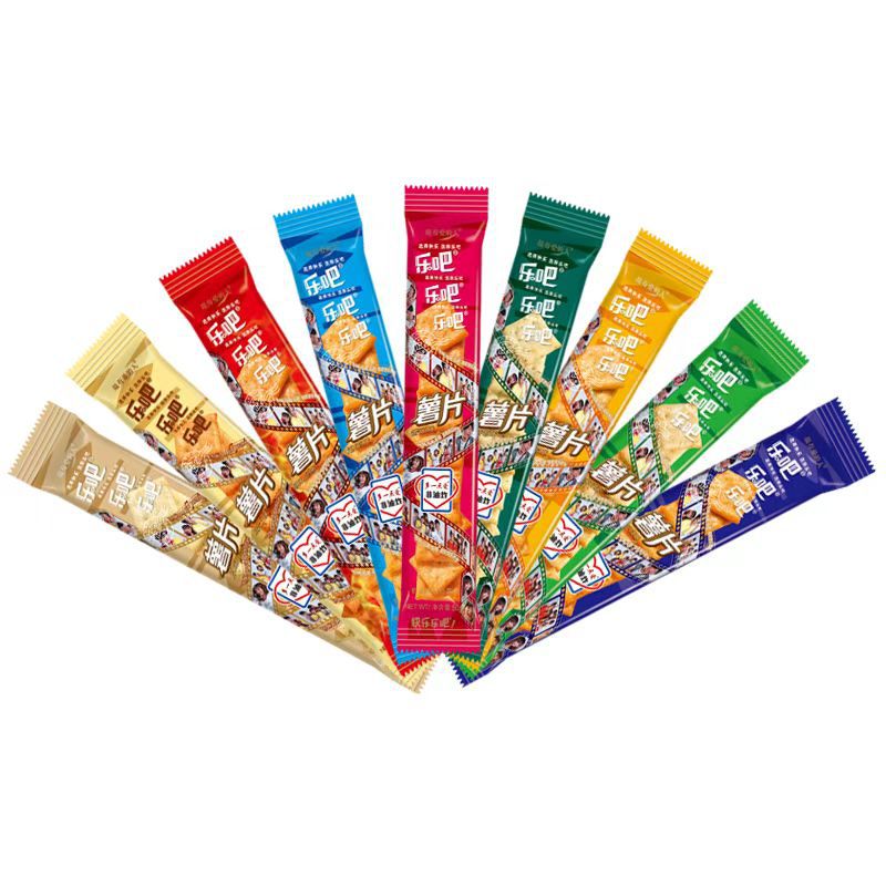 Le potato chips 50gX16 Mix and match Fried food snack Full container leisure time snacks Big gift bag