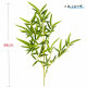 Artificial film bamboo leaf waterproof hand feeling single bamboo branch artificial plant indoor green plant garden screen landscape