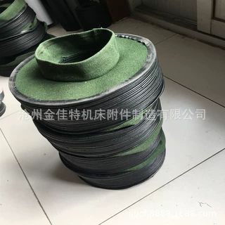 活塞杆丝杠液压丝杆油缸防尘罩气缸保护套圆形拉链伸缩式防护罩