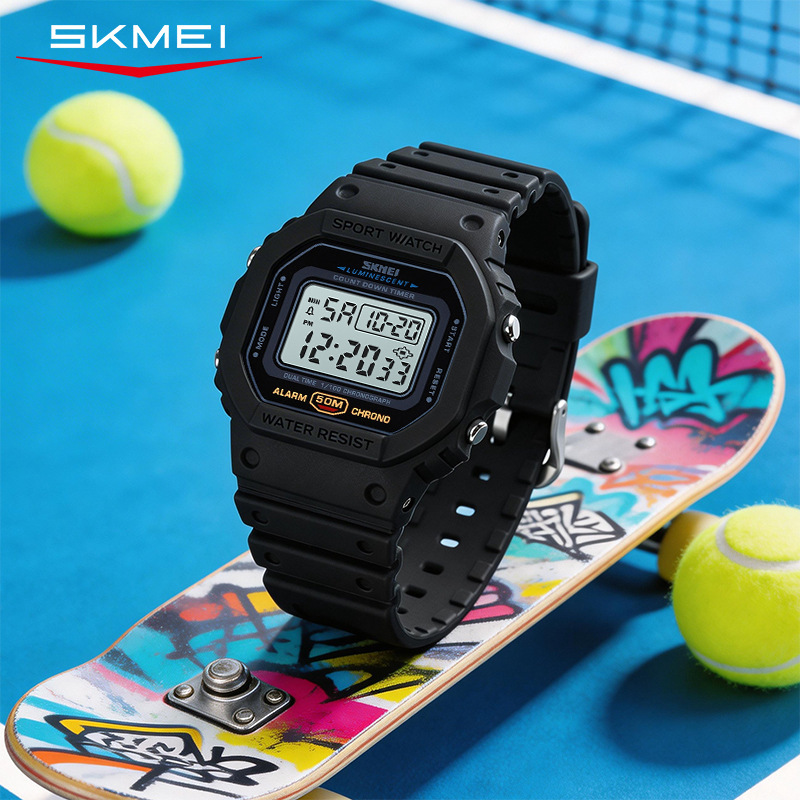 Time Mei Classic Small Square Electronic Watch, Popular in Southeast Asia, Student Watch, Fashionable Sports Electronic Watch Time Mei Classic Small Square Electronic Watch, Popular in Southeast Asia, Student Watch, Fashionable Sports Electronic Watch