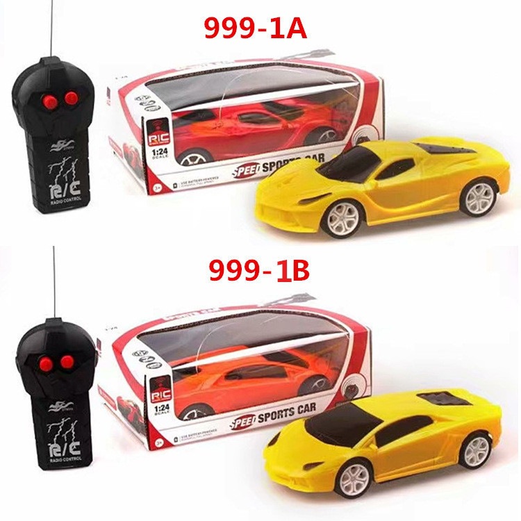 Coche de control remoto inalámbrico para niños Modelo de coche deportivo de dos vías Coche eléctrico Regalo Juguetes Suministro transfronterizo Fabricante al por mayor