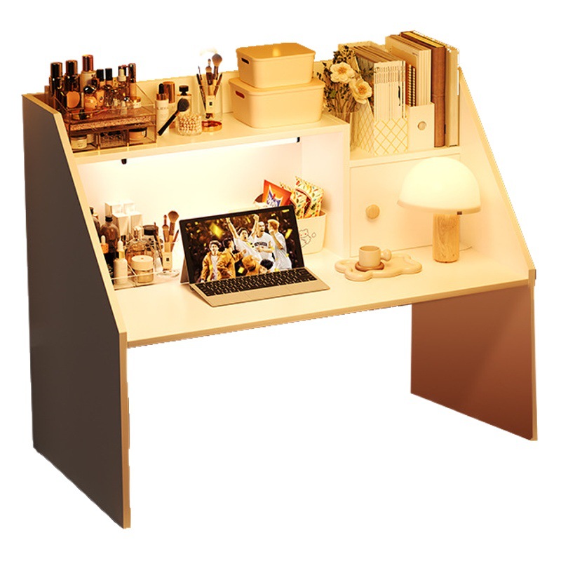 Cama Escritorio Estudiante universitario dormitorio artefacto litera superior que cuelga dormitorio Escritorio perezoso litera inferior escritorio de la computadora cama plegable escritorio superior