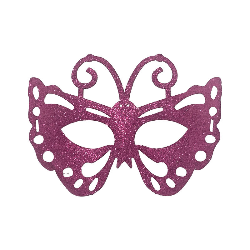 Amazon nuevo carnaval polvo brillante abeja máscara de mitad de cara máscara de fiesta máscara de Halloween