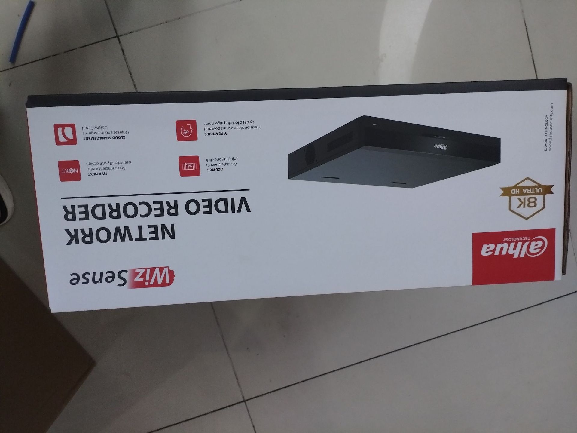 64 Kanal NVR Kayıt Cihazı Dahua İngilizce Uluslararası Sürüm NVR5464-EI2 Ağ Sabit Disk Kayıt Cihazı 4 Disk Yuvası