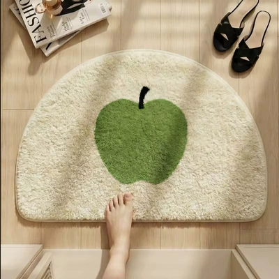 cooling foot mat, skin-friendly soft, Avtomobil döşəmə paspasları - 26720fyrdd-14-4060cmthickened-imitation-cashmere