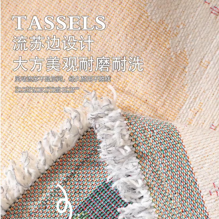 Sofá de aire crema de cuatro estaciones generales 2024 nuevo Chenille una hoja completa se puede extender y cubrir la manta toalla cojín de cubierta