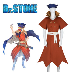 石紀元cos dr.stone七海龍水コスプレ風衣帽子付きハロウィーンコスプレ服