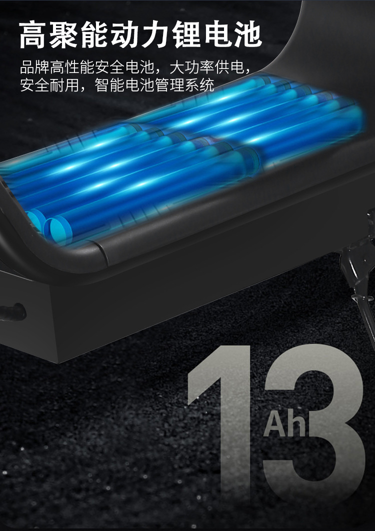 Mini Harley Two-Wheeled Folding Electric Scooter with Lithium Battery, Suitable for Carrying People, Wholesale