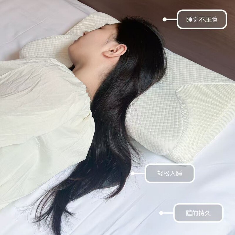 クロスボーダーバタフライ型低反発枕、ネックプロテクター、A級頚椎専用ホーン枕芯、生放送人気枕|undefined