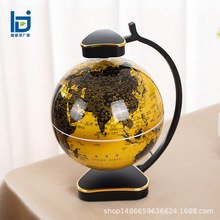 中秋节礼物磁悬浮地球仪创意发光教学生礼物品生日乔迁开业礼品