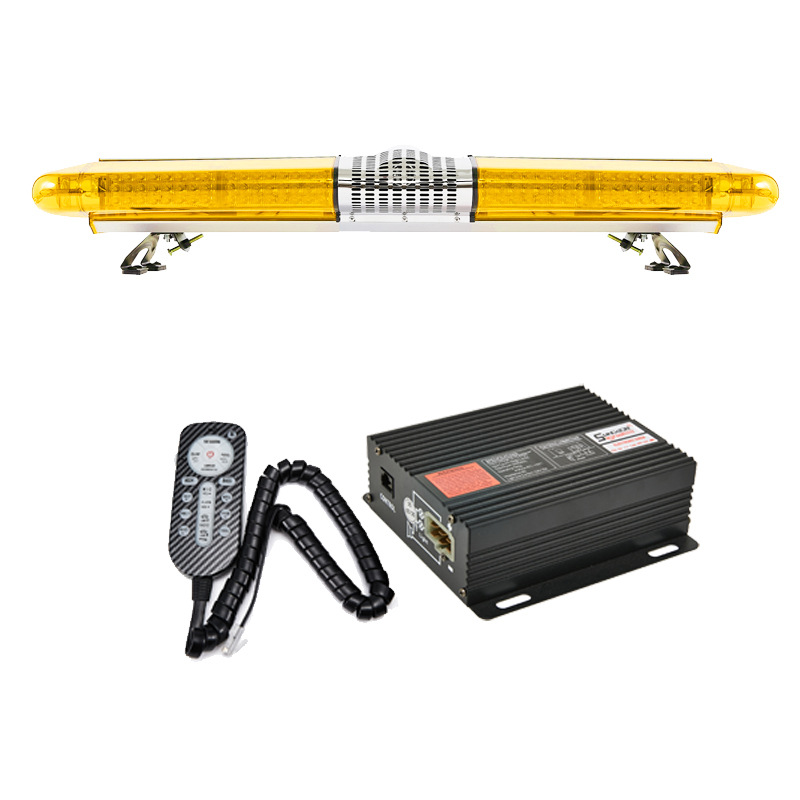 Long row warning strobe roof light 1.4m B+ horn + 30-second recording siren SDF420R39