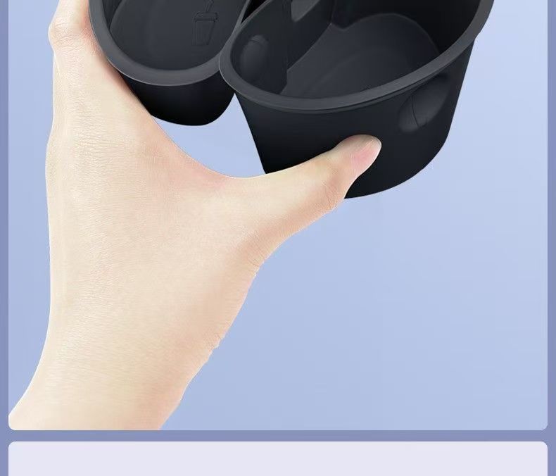 Suitable for Tesla Model 3/Y/Yl Central Control Water Cup Holder Water Cup Slot Tpe Cup Sleeve Accessories Modified Car