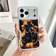 北美直销适用HOT60i男款印图滴胶Hot60ProPLUS金属漆边框手机壳