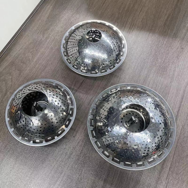 Multifunctional Household Foldable Steamer Tray Stainless Steel Steamer Lotus Expandable Steaming Rack Water-Proof Steaming Basket Multifunctional Household Foldable Steamer Tray Stainless Steel Steamer Lotus Expandable Steaming Rack Water-Proof Steaming Basket