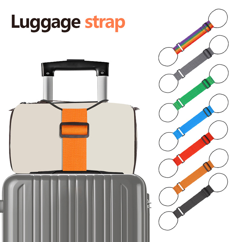 Cross-border Manufacturer Suitcase Packing Straps, Travel Bag Fixed Hanging Straps, Luggage Elastic Rope Straps, Luggage Straps