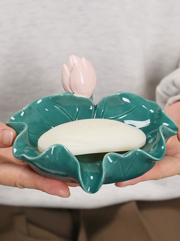 Новая керамическая мыльница для дома, ванной комнаты, сливная мыльница для ванной комнаты, креативная мыльница для общежития, стеллаж для хранения