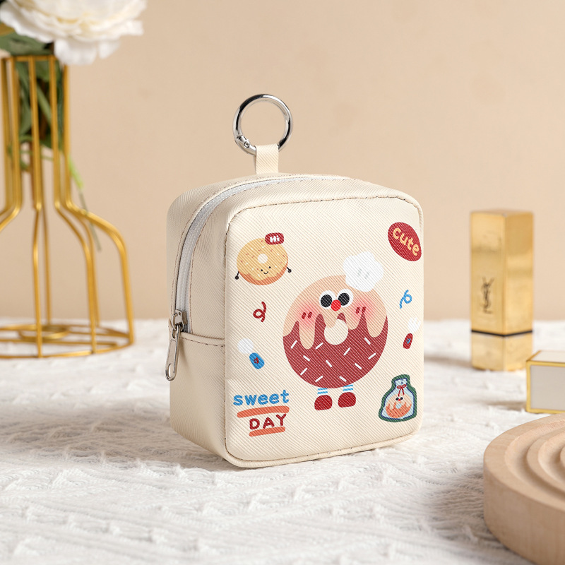 Nueva bolsa de cambio para mujeres, bolsas de tarjetas compactas para estudiantes, bolsas de monedas para niñas, lindas mini bolsas, auriculares