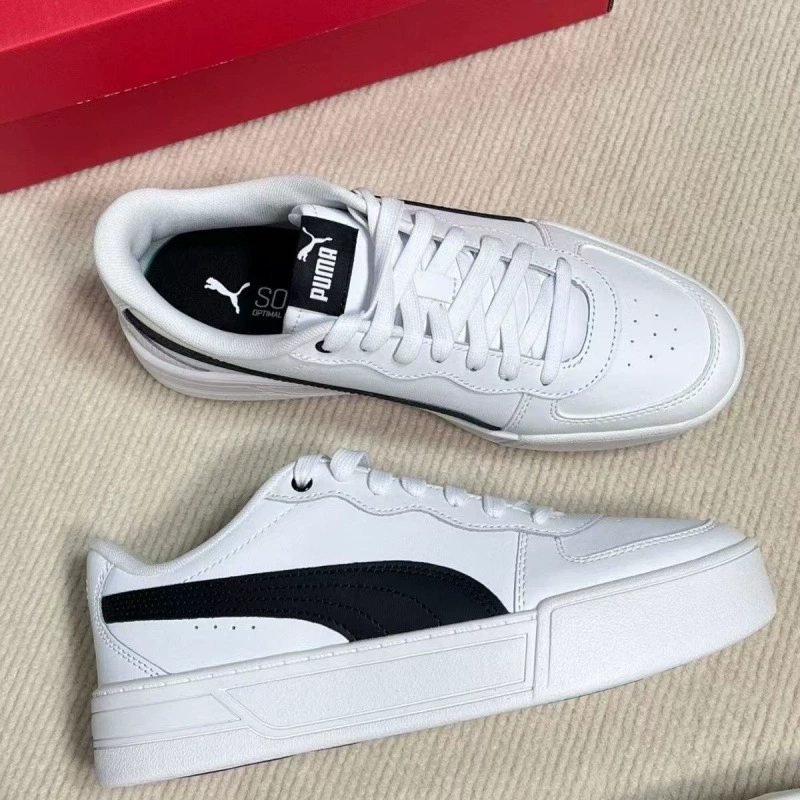 & ⇞ Чистые оригинальные новые мужские и женские повседневные белые туфли PM SKYE, спортивные нескользящие универсальные кроссовки для пар третьего поколения