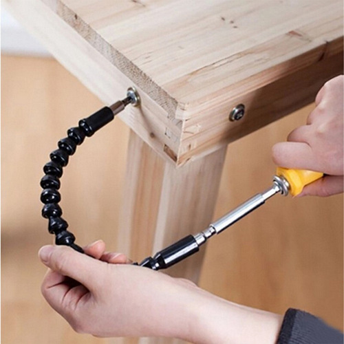 Cross-border electric screwdriver accessories, hexagonal 295mm universal flexible shaft, hexagonal handle bit bender