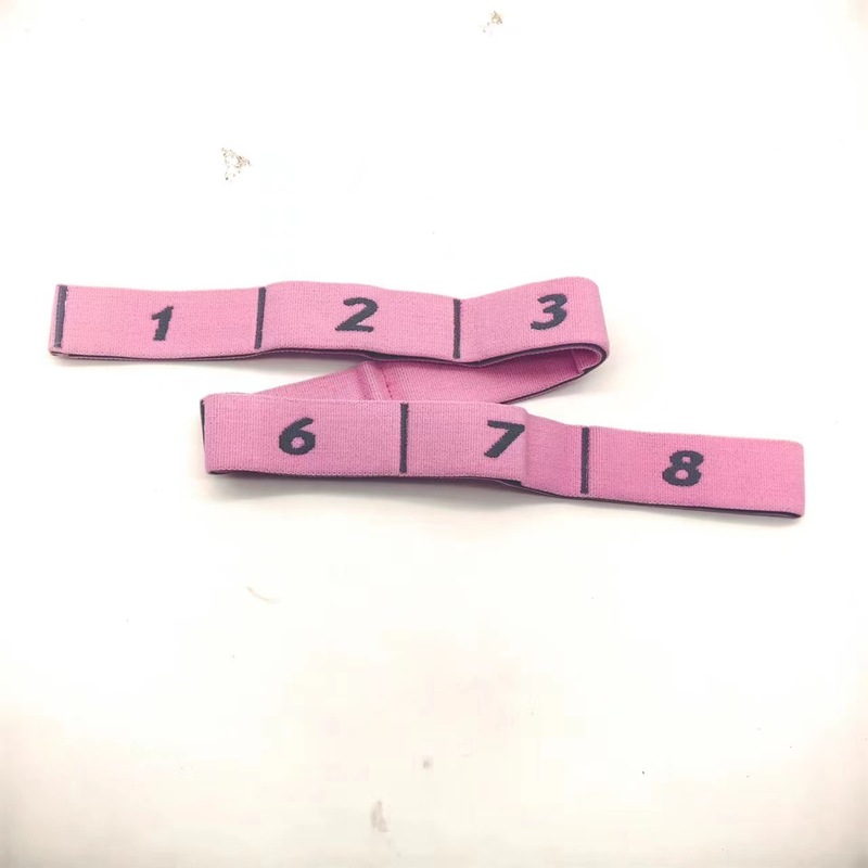 YU 数字ストレッチバンド ヨガロープトレーニングセクションストラップ 弾性ロープオープンバックストレッチ延長|undefined