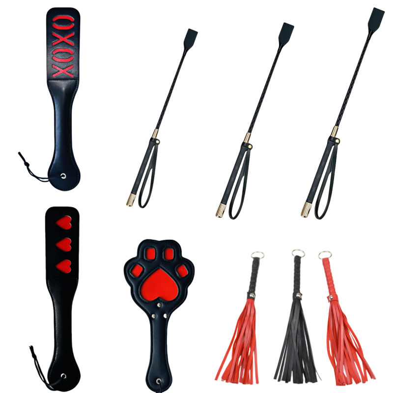 Sexy Little Whip, Sm Whip Props, Whip, Hand Paddle, Horse Whip, Double-Layered Spanking Paddle, Training and Spanking, Role-Playing