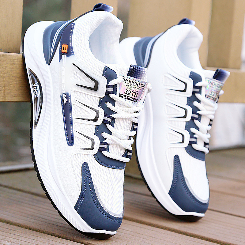 Zapatos de hombre, zapatos deportivos de otoño desodorantes y transpirables, zapatos de papá de todo fósforo, zapatos de red para estudiantes masculinos, zapatos para correr, zapatos casuales para hombres