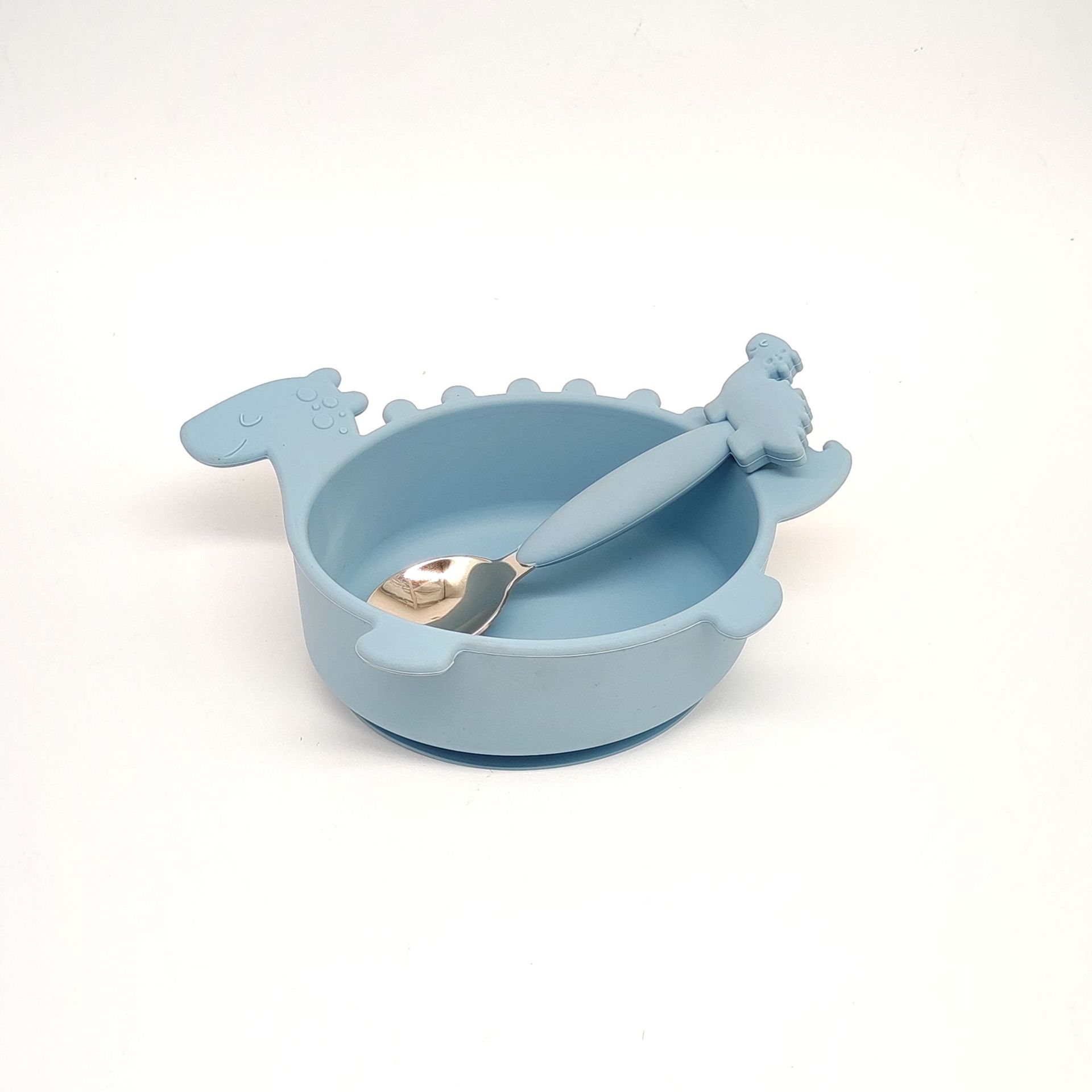 스모크 그레이 블루 [티라노사우루스 렉스 볼 + 티라노사우루스 스푼] 2종 세트