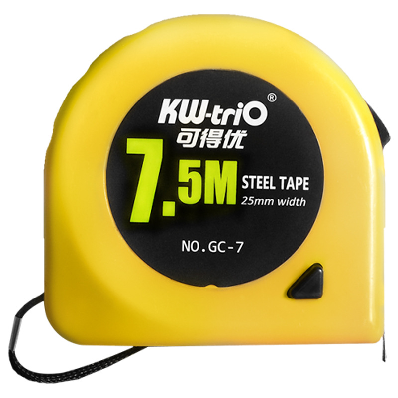 Regla de cinta de Kedeu (KW-triO) 3 M 5 M 7,5 m cinta de acero cinta de carpintería