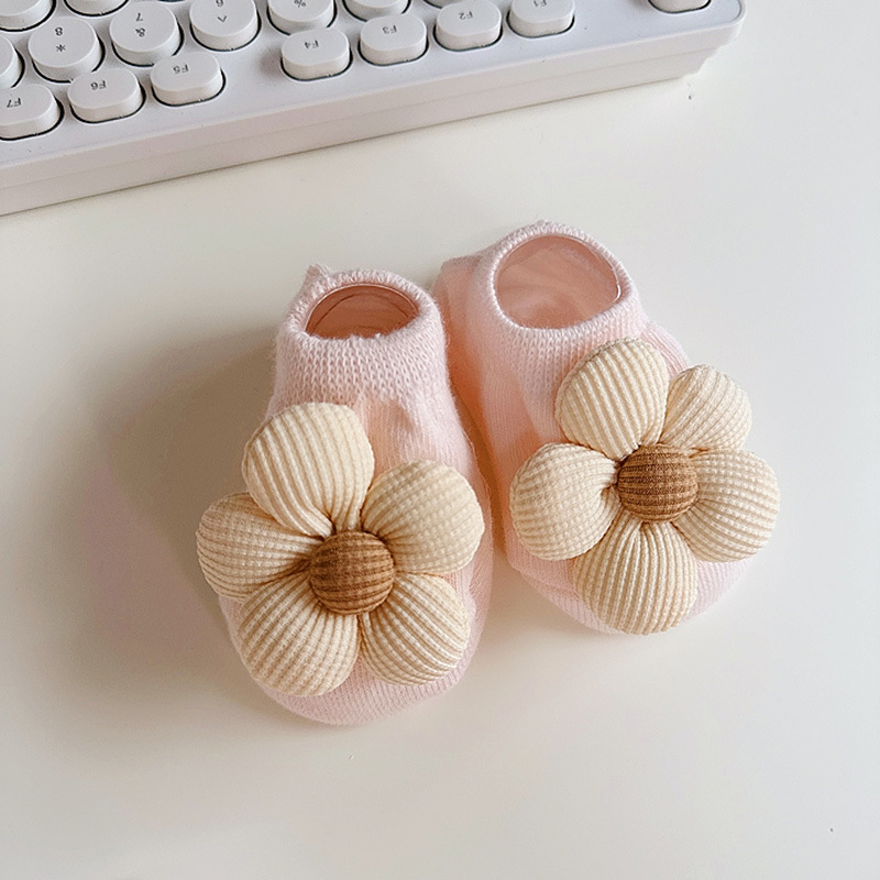 Ins洋気小花赤ちゃん空頂保護ハロゲン門帽子春秋薄手女子赤ちゃん通気韓版頭飾りセット