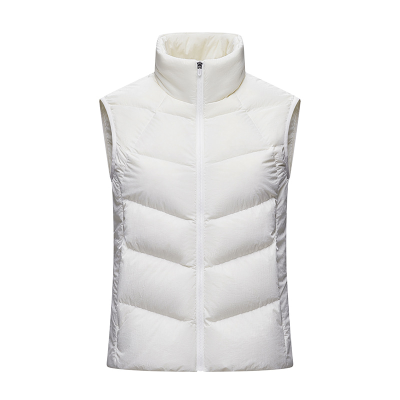 Cross-border doble cara ligera sin mangas chaleco de plumón al aire libre chaleco de plumón 90 blanco para hombres personalizado de alta gama image 15