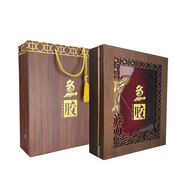 Caja de embalaje de nuevo pegamento de pescado, caja de pegamento de pescado, caja vacía de pegamento de bacalao, caja de regalo de pegamento de bacalao