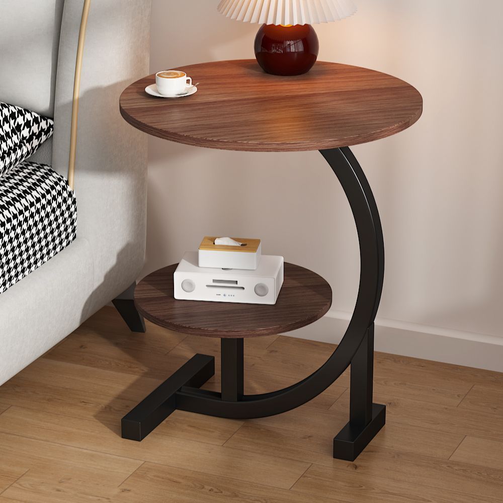 Seleccione estrictamente una pequeña mesa de té sala de estar nuevo simple moderno creativo sofá lado red red redonda mesa de cabezal de cama estante de almacenamiento image 10