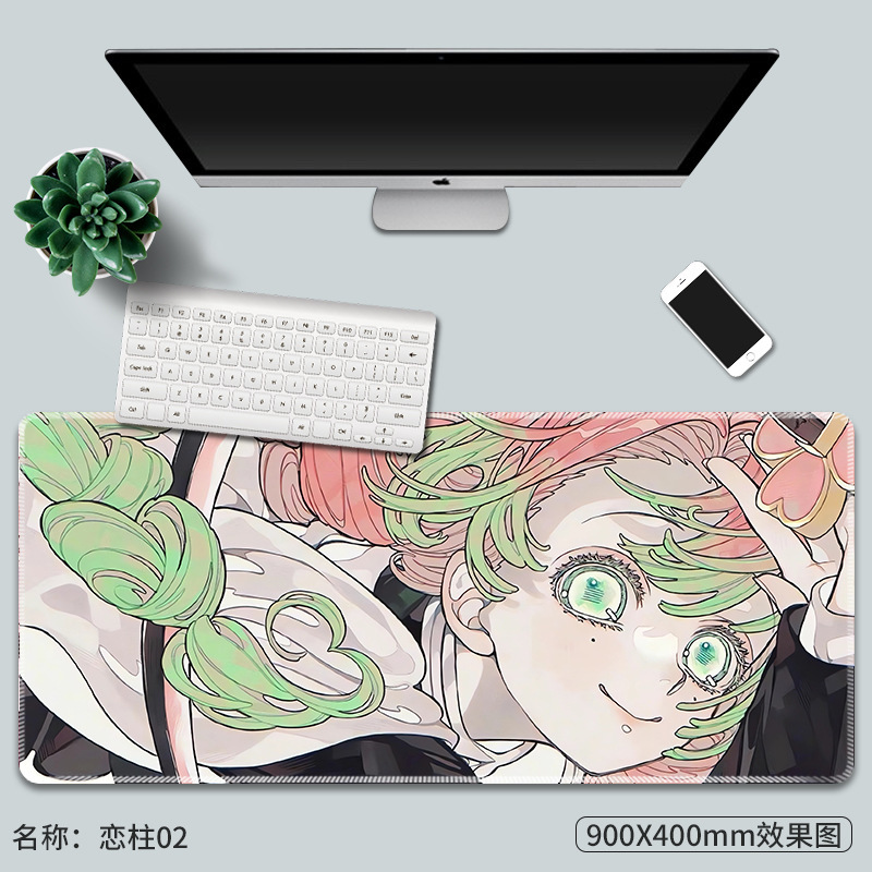 鬼滅の刃マウスパッド超大型アニメ黒死牟恋柱ゲーム電競キーボードパッド工場卸売テーブルパッド|undefined