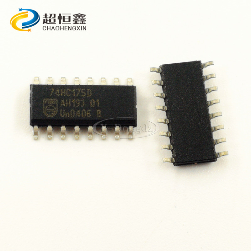brand new Original Imported 74HC175D Patch SOP-16 chip Trigger