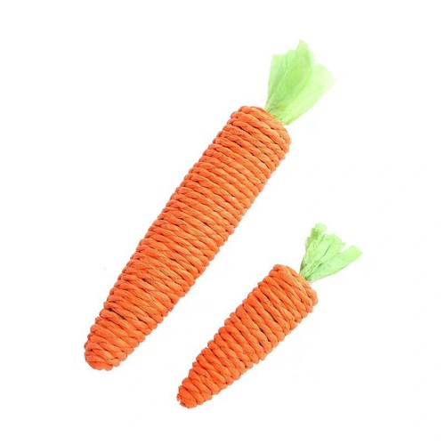 Pet Cat Toys Wholesale Horsehair Carrot Teaser Cat Toys Carrot Cat Toys Horsehair Self-Help Toys