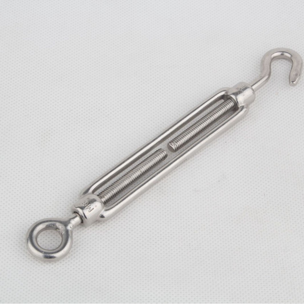 厂家304不锈钢花篮螺丝 钢丝绳收紧器开体花兰螺丝