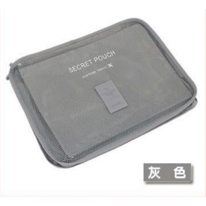 Directo de fábrica al por mayor de almacenamiento de viaje de seis piezas bolsa de almacenamiento de ropa de organización bolsa de almacenamiento de 6 piezas conjunto