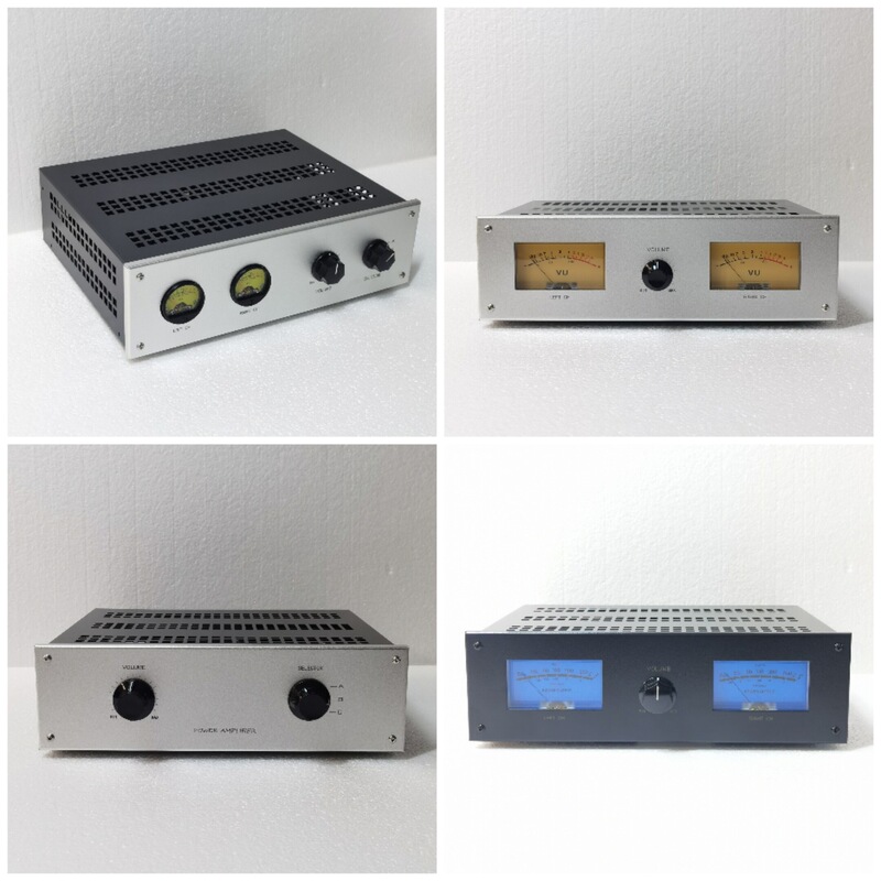 Preamp Chassis, Power Amplifier Chassis, Tube Preamplifier, Transistor Preamplifier, Audio Meter Chassis, Case