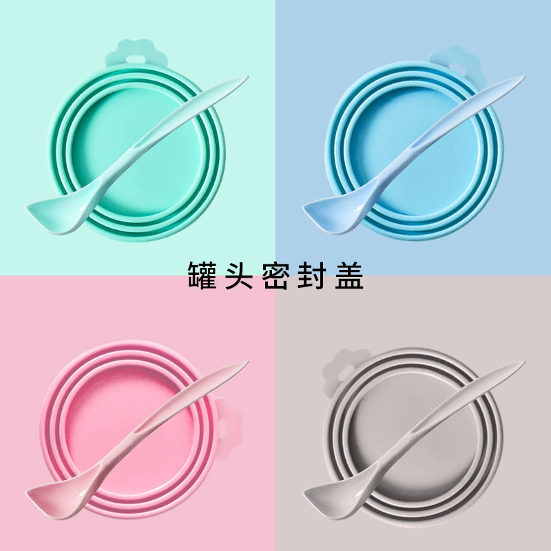 Собака может покрыть свежие силиконовые крышки любимчика может Уплотнение Крышка Универсальная крышка уплотнения крышка может крышка