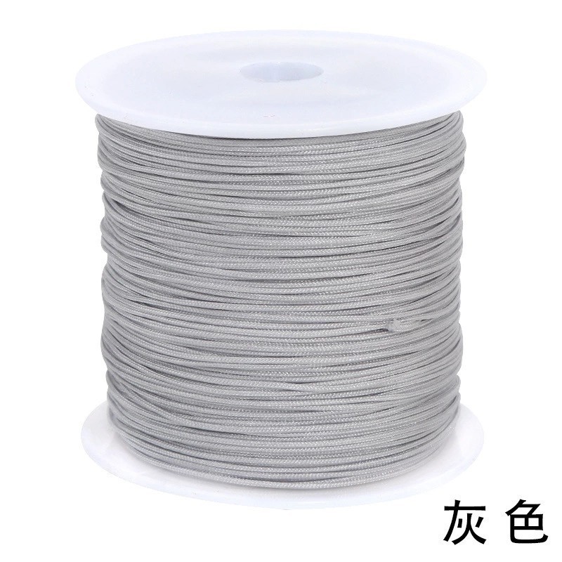 工場直販 No.72 翡翠ライン 0.8mm DIY 手織りロープ 転送ビーズ リングライン ブレスレット ビーズロープ|undefined